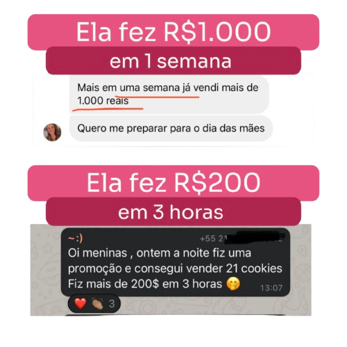 Depoimento 2 de aluna do curso